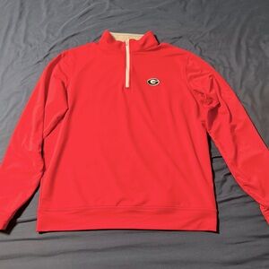 Peter Millar Q Zip UGA